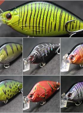 wLure 6.4cm 7g Crankbait Wobbler Hard Bait Carp Fly Fishing