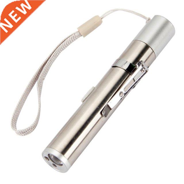 Rechargeable LED Camping Flashlights Stainless Steel Materia
