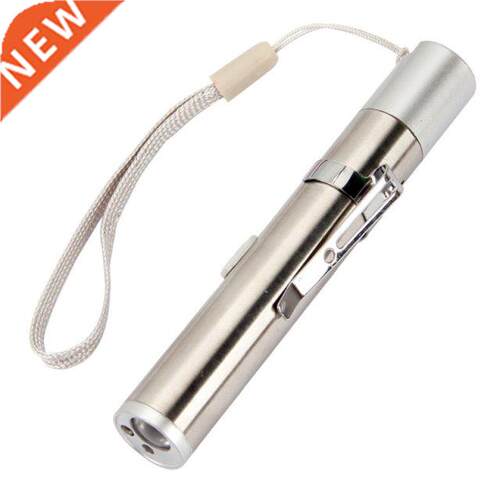Rechargeable LED Camping Flashlights Stainless Steel Materia