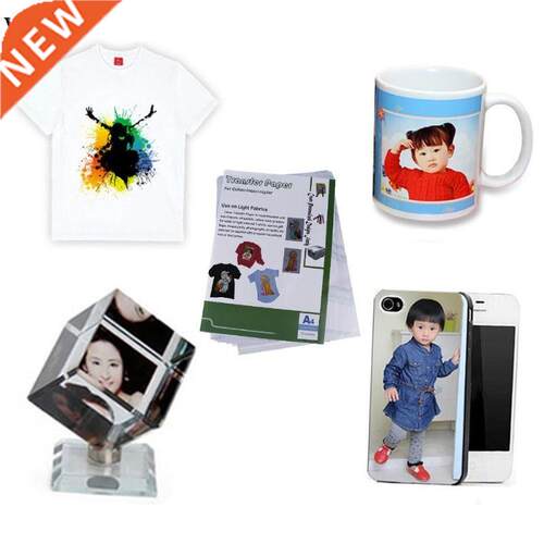 10pcs Laser Heat Transfer Paper (30*21.5 cm) PU Material Sel