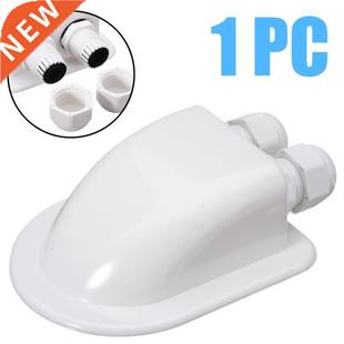1pcs Waterproof Double Roof Cable Entry Gland Cable Box Sola