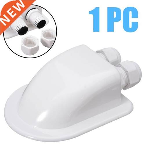 1pcs Waterproof Double Roof Cable Entry Gland Cable Box Sola
