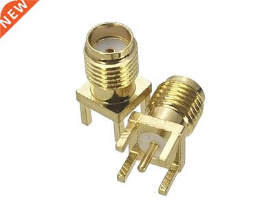10Pcs Connector SMA Female jack Solder PCB Mount RF Adapter