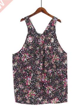 Apron Pastoral Style Japanese Style Floral Fresh Kitchen