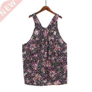 Apron Pastoral Style Japanese Style Floral Fresh Kitchen