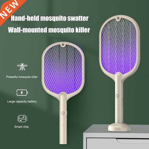 Handheld Racket Insect Fly Bug Wasp 2 in 1 Electric Mosquito