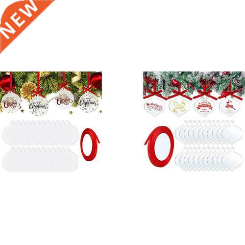 Inch Clear Acrylic Christmas Ornaments Acrylic Christmas