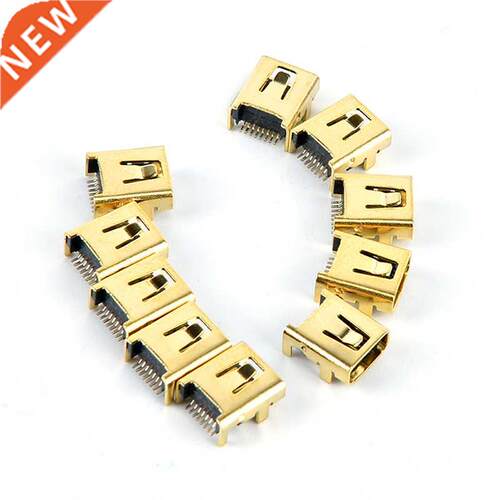 10pcs Mini USB 8 Pin Female Jack Pcb Smt Socket Connector We