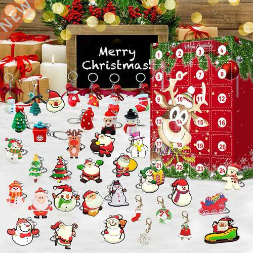 Christmas 24 Days Countdown Advent Calendar Blind Box Random