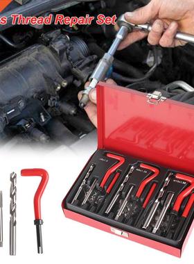 88Pcs Thread Repair Set Kit Helicoil M6 M-8 M-10 Thread Inse