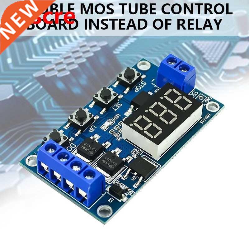DC 12V 24V Dual MOS LED Digital Time Delay Relay Trigger Cyc