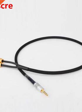 4.4mm to 2 RCA Cale, Gold Plated Copper Shell Heavy Duty 4.