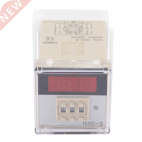 LED Time Relay H3D-3 Digital LED Delay Time Relay Timer Time