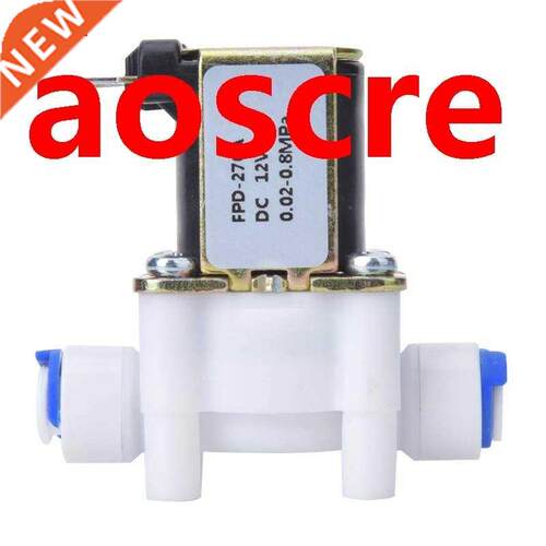 G1/4in Electric Plastic Solenoid Water Valve Inlet High Stre