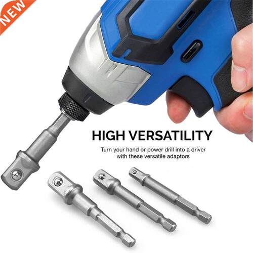 PCS Hex Wrench Drive Power Shank Drill Socket Adapter Bit