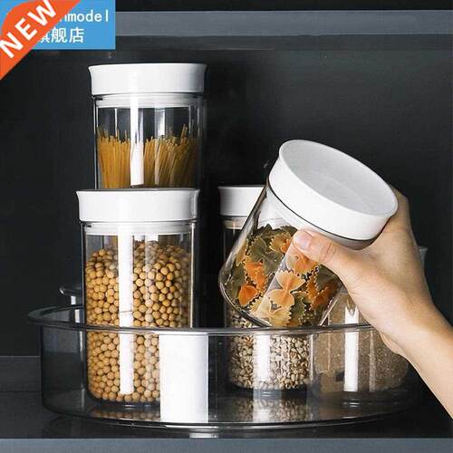 Baking Supplies Round Lazy Susan Pantry Cabinet 360 Degree R