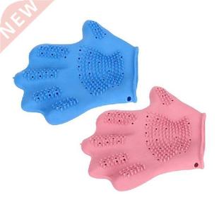 Pet Bath Gloves Massage Cleaning Shampooing Heat Resistant