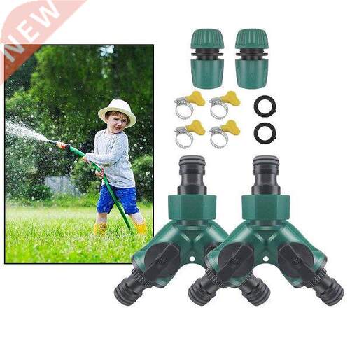 Y-shaped Plastic Garden Hose Splitter 2 Way Hose Connectors