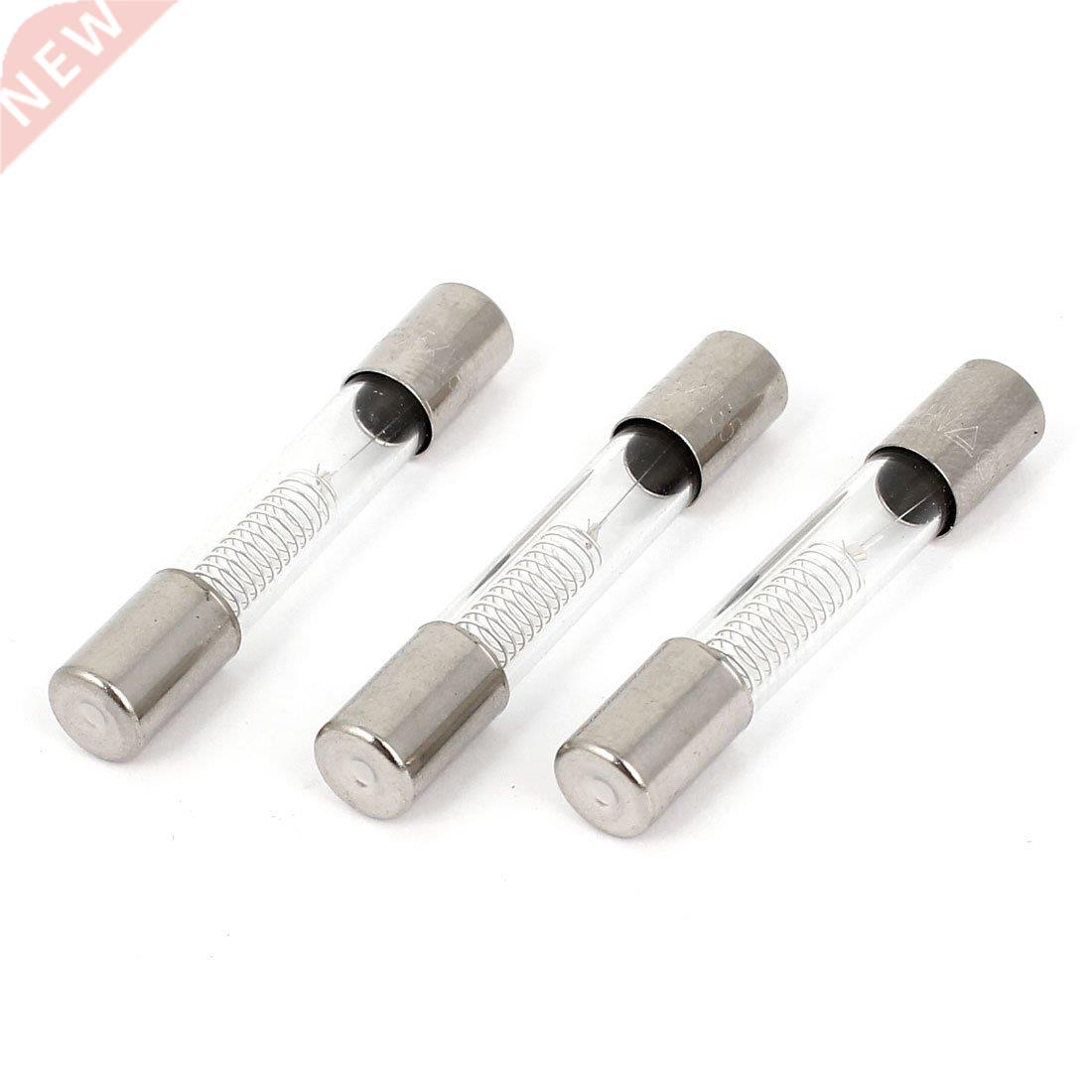 Glass Tube Fuse 0.85A 5kV 6mm x 40mm 3Pcs for miniwave Oven