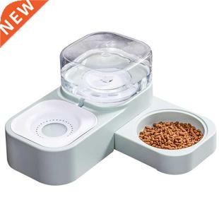6 Models Cat Bowl Automatic Dog Cat Feeder Indoor Water