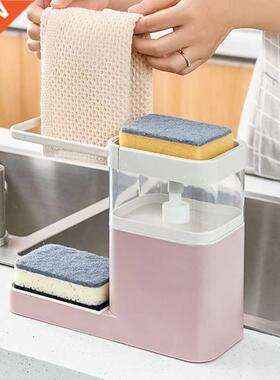 Press Automatic Drain Box Sink Drain Rack Kitchen Storage