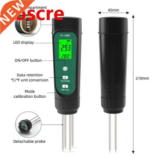 35ED LED Display Probe Soil Test Kit Soil Tester for Gden