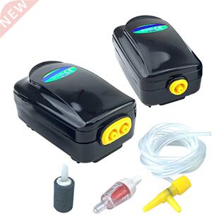 Quiet Aquarium Air Pump Silent Double Ajustable Fish Tank O