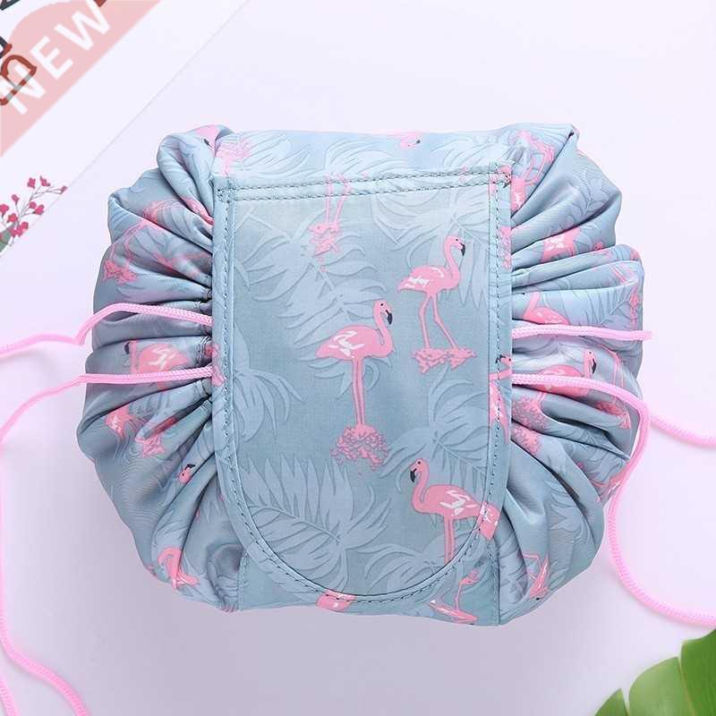 PLEEGA Women Drawstring Travel Cosmetic Bag Makeup Bag Organ