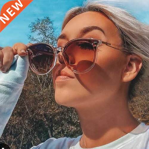 2022 New Polarized Sunglasses Woen en Fashion Round Faale