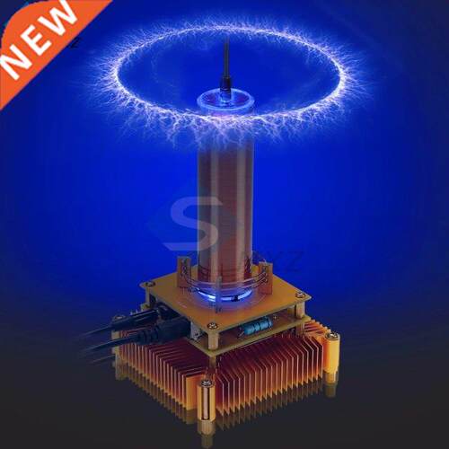 US/EU DC8-2V Music Tesla Coil Arc Plasma Loudspeaker Transm