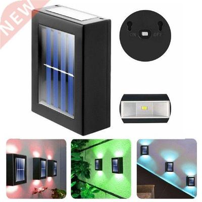 Outdoor Solar Wall Lights for Deck Patio Stairs Yard Solar