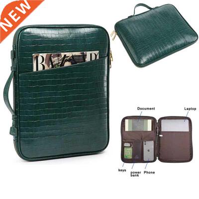 Crocodile Briefcase Men Business Handbag Women Laptop Should