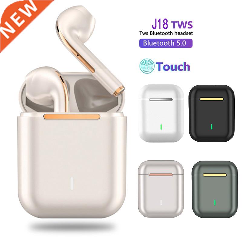 J18 TWS True Wireless Bluetooth Headphones With Microphone E