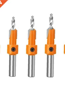 HSS Countersink Drill Bit Screw Woodworking Chamfer Tool Qui