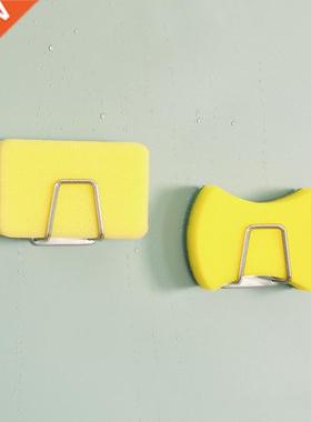 Kitchen Stainless Steel Sponges Racks Self Adhesive Sink