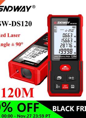 Laser Distance Meter Digital Range Finder 40-120M Laser Rang