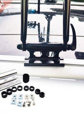 Car Rooftop Bicycle Rack Aluminium Roof-Mounted Bike Rack