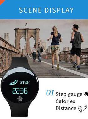 LED Smart Watch(black) Sports Phone Smart Watch Sports Infor
