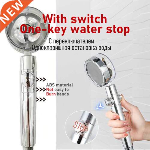High Pressure Shower Head Rainfall athroom Accessories 360