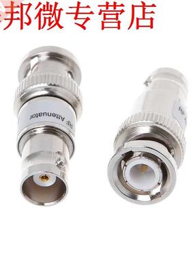 W BNC Coaxial RF Fixed Attenautor DC-6GHz Straight Adapter