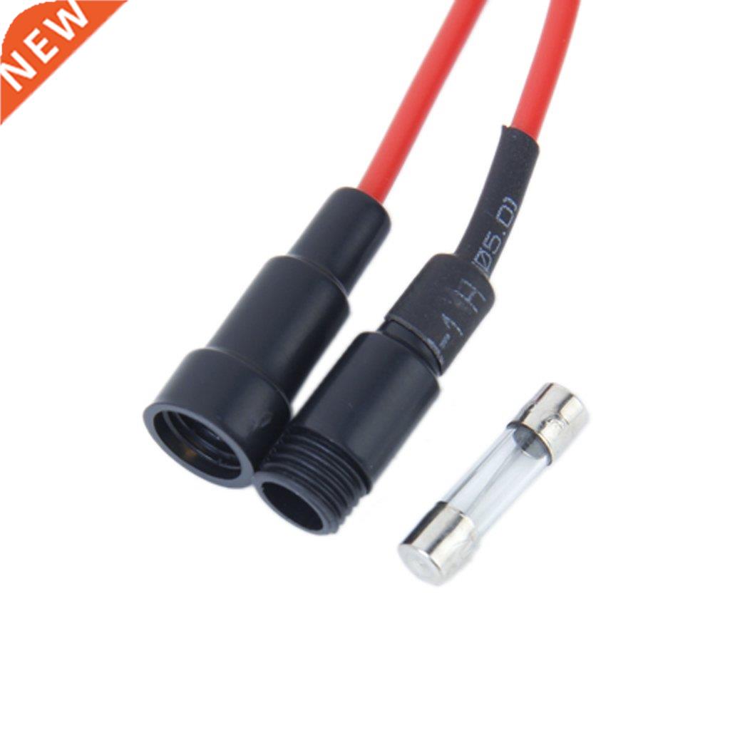 5pc 250V 10A Glass Tube Fuse Holder Inline Screw Type Cap 20