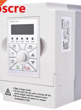 VFD Inverter 220V 1.5KW Frequency Inverter Single-Phase Inpu
