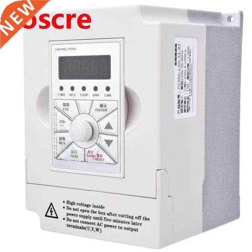 VFD Inverter 220V 1.5KW Frequency Inverter Single-Phase Inpu
