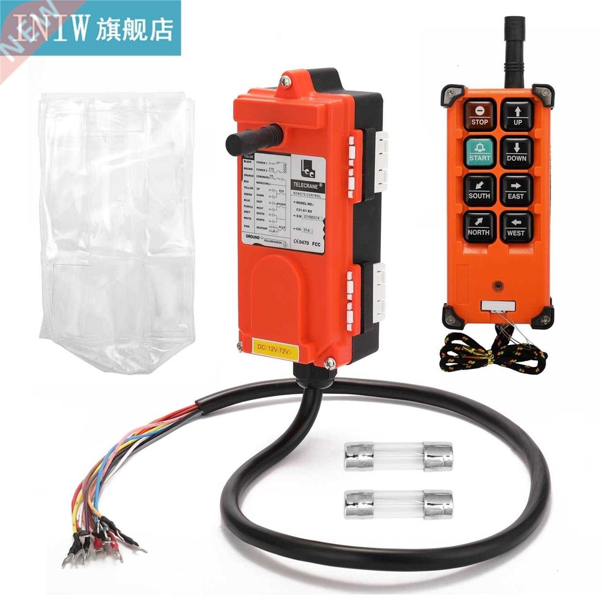 F21-E1B DC12-72V Industrial Remote Controller Hoist Crane Co