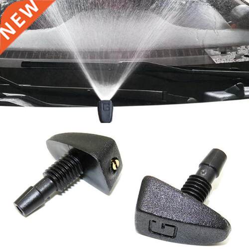 2Pcs Auto Car Windshield Washer Wiper Water Spray Nozzle for