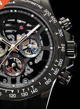 HAIQIN DESIGN Mechanical For Men Watches 2020 Luxury Skelet