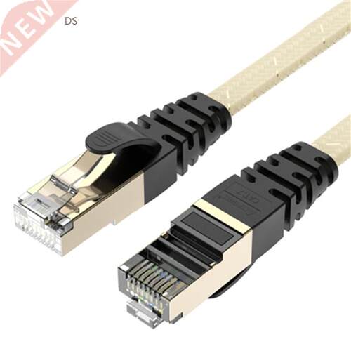 AMPCOM Ethernet Cable RJ45 Cat7 Lan Cable STP RJ 45 Flat Net