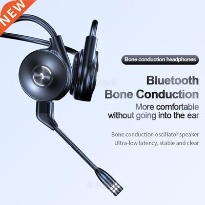 Wireless Bone Conduction Headsets Bluetooth-compatible Gamin