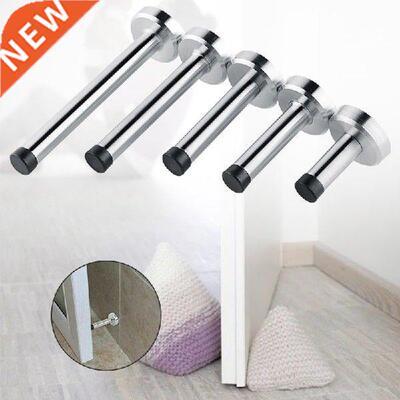 Stainless Steel Rubber Doorstop Non-Punch Wind-Proof Door