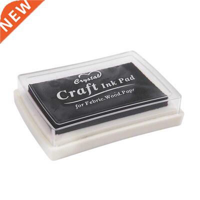 Promotion--Black Ink Pad Inkpad Rubber Stamp Print Craft No